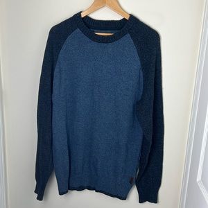 Roots Men Crewneck Sweater Sweatshirt Size XL